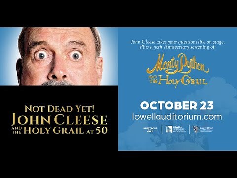 John Cleese with a screening of Monty Python and the Holy Grail - Lowell Auditorium - 10/23/25