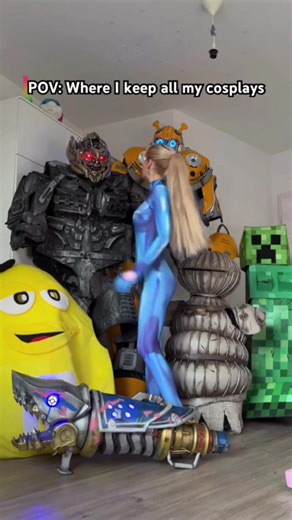 I call it Bumblebee Tetris #cosplay #annaullmann #svperdone #funny | Anna Ullmann