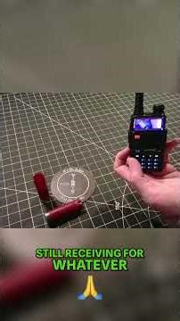 S63: Baofeng UV-5R & AR-152 vs Federal #8 Shot Stress Test Results