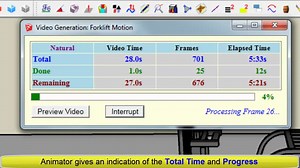 Animator - 教学 6 - 生成视频