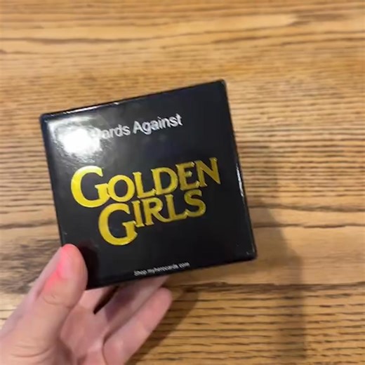 The party game that feels like late-night cheesecake with the girls 💃 *Limited edition* and will likely not be available for long!!! 😭 Shop Cards Against Golden Girls: https://shop.myherocards.com/cagg | Golden Girls Cards Game