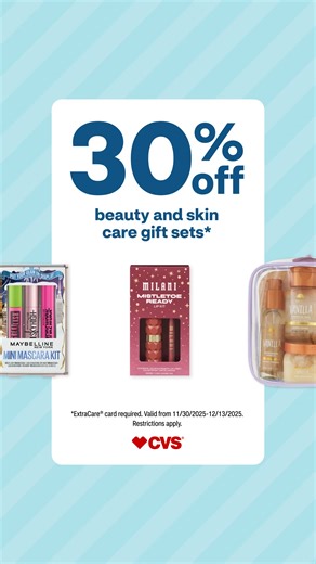 Easiest gift ever! Get 30% off beauty gift sets they’ll love. | CVS Pharmacy