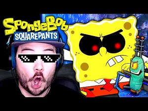 I DEFEATED ROBOT PLANKTON ON THE MOON!! | The Nightmares At The Krusty Krab (Spongebob Horror Game)