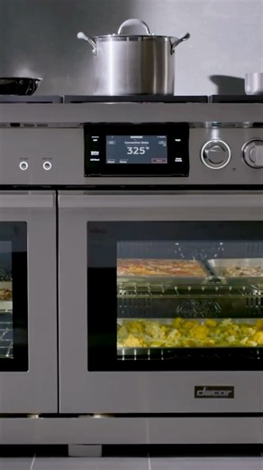 Dacor on Instagram: "It’s all in the details ✨ Discover our 48-Inch Dual-Fuel Steam Range; where effortless precision meets cutting-edge design. Reimagine the way you cook—with steam-roasting, steam-baking, speed convection, and the power of 22K BTU sealed brass burners, all at your fingertips with a Wi-Fi-enabled LCD touchscreen. Elevate every culinary moment with innovation that inspires. #DacorLuxury #PrecisionRedefined #lifeluxuryconnected"