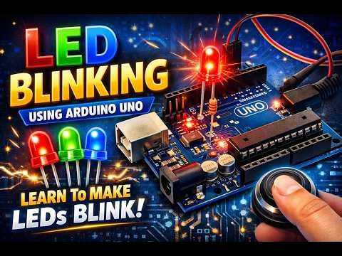 LED Blinking with Arduino Uno | Beginner’s Guide