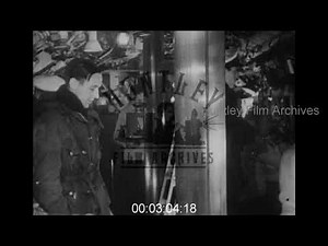 Life on a British Submarine, 1940s - Archive Film 1001482