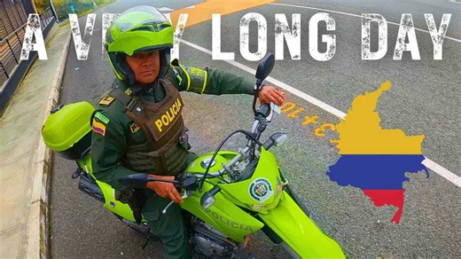 A wild motorcycle ride from Medellín to Bogotá