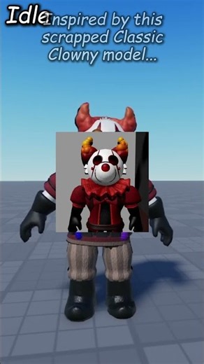 Red Clowny PIGGY SKIN...