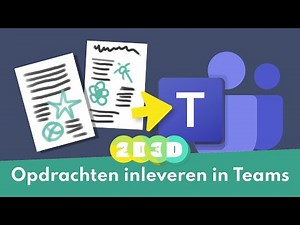 Opdrachten inleveren in Teams - zo doe je dat!