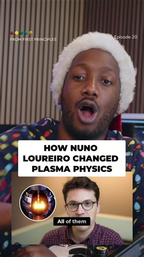 All of them have to bend the knee and be grateful that Nuno did this work. Plasma physics revolutionized! #PlasmaPhysics #NunoLoureiro #FusionEnergy #Tokamak #ScienceFacts