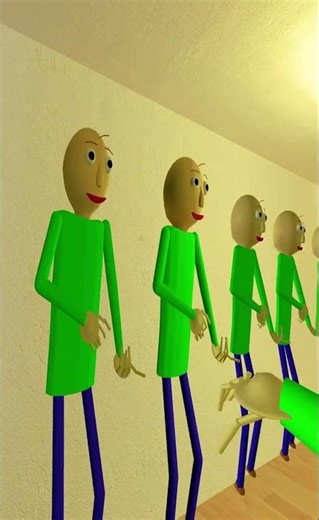 Catnap Baldi OG Baldi with Nextbots In Hotel #shorts