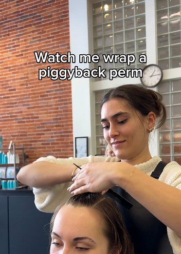 Piggyback Perm Wrap: Step-by-Step Curly Hair Results