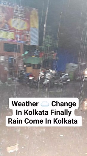 17K views · 535 reactions | Weather ☁️ Change In Kolkata Finally Rain Come In Kolkata | The Kolkata News | Facebook