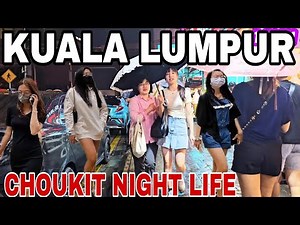 🇲🇾 Kuala Lumpur Nightlife 4K - Malaysian Girls Wild Scenes £ city #kualalumpurnightlife #malaysia