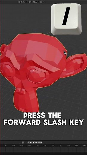 Blender’s Secret Focus Shortcut