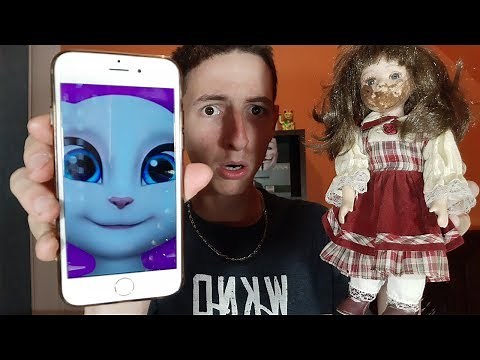 ANGELA PARLE AVEC LA POUPÉE HANTÉE à 3H DU MATIN !