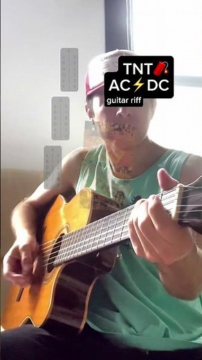 TNT – AC/DC Guitar Riff (Acoustic)