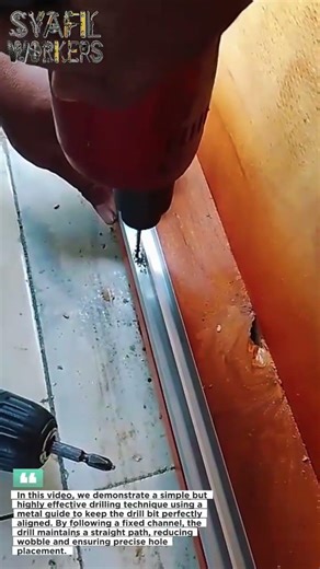 This Drill Guide Trick Will Give You Perfect Straight Holes Every Time!