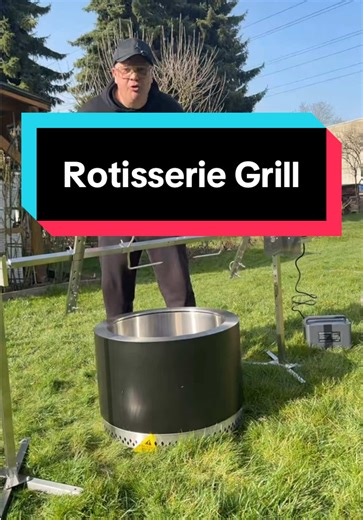 Der perfekte Rotisserie-Grill für Grillpartys