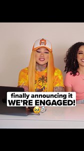 the big news is finally out!! we are engaged🥳🥳🍾🍾 | Snow Tha Product