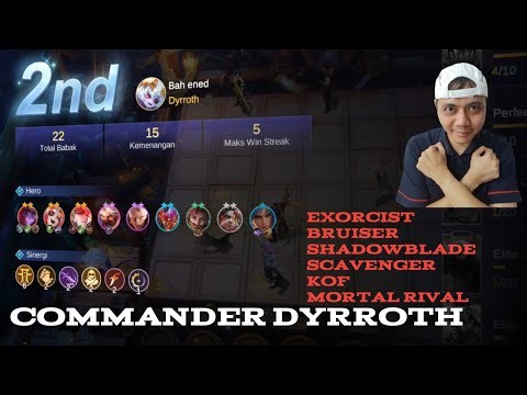 COMMANDER DYRROTH | PEMBUKAAN SEASON 5 #mcgg #magicchessgogo