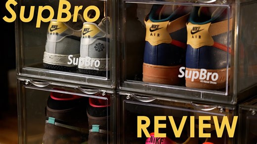 SupBro sneaker collection container crate review!