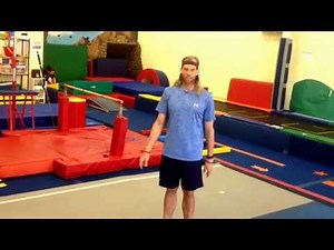 How to do a Cartwheel - Cartwheel Progressions Part 3/4 (Half Cartwheel)