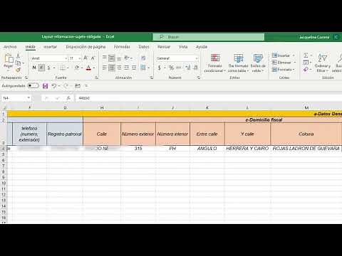 SISUB.- Llenado del layout información del sujeto obligado.