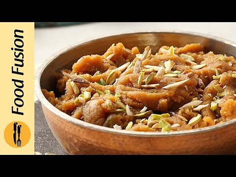 Sooji Besan Halwa Recipe By Food Fusion
