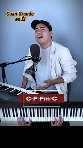 Cuan Grande es Él! 🙌🏻 el coro con acordes sencillos y transición para un mejor acompañamiento! #AlabanzasCristianas #musicoscristianos #piano #adoracion #adoradores #alabanza | Adiel Mérida