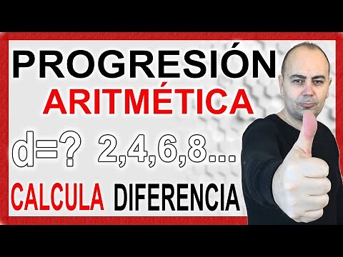 PROGRESIÓN ARITMÉTICA 📊 Aprende a hallar la DIFERENCIA