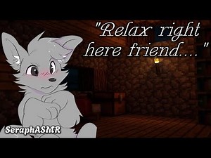 {Furry ASMR} Fluffy boy comforts you when you are stressed :3 [Sleep Aid][Whisper][Soft-spoken]