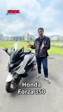 High-spec features, practicality first: Honda Forza 350 #Honda #Forza350 #Yellowplatescooter