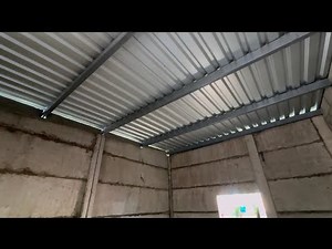 🔴Día 12 de construcción, colocación de techo en la Nueva Casa de don Julio y familia/Donación 🏠#54🇸🇻