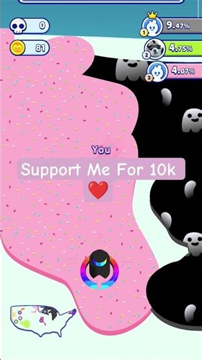 "PAPER.IO IS INSANE! 🎯 DOMINATING 100% OF THE MAP (Impossible Challenge) #challenge #gaming #viral