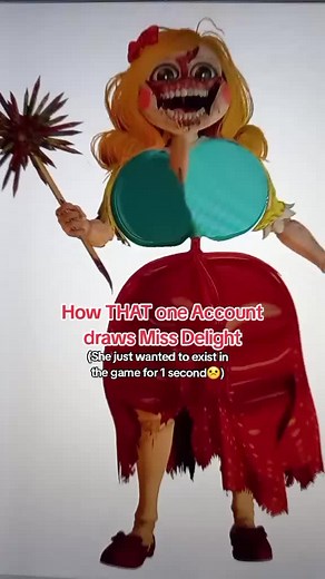 Fan Art of Miss Delight from Poppy Playtime Chapter 3