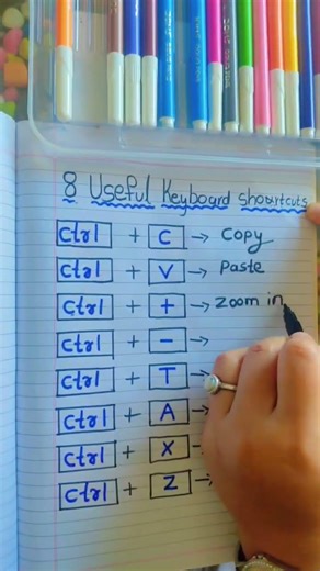 useful keyboard shortcuts #easy #education #learning #viralvideo #trending #youtube