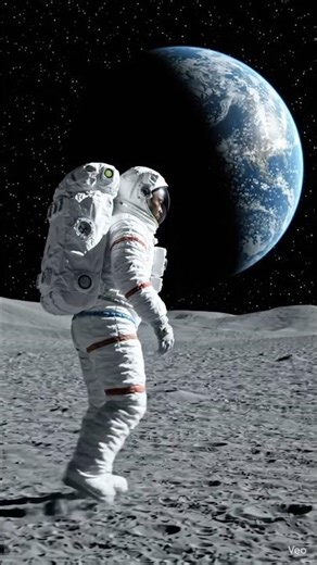 Person walking on moon #moonwalk