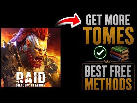 How To Get Skill Tomes in Raid Shadow Legends (Best Free Methods)