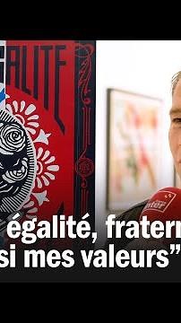 L'artiste Obey défend le sens profond qu'il donne à sa "Marianne"