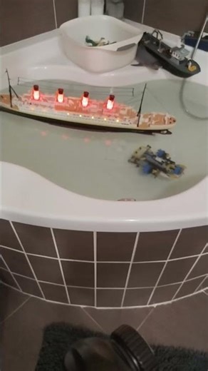 my titanic rc model