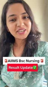 🚨 AIIMS BSc Nursing Result 2026 LIVE 🔥 Result Kab Aayega? Official Time | Merit List Update