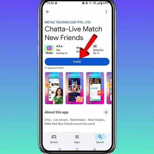 How To Install Chatta Live Match New Friends App On Android #chatta #shorts