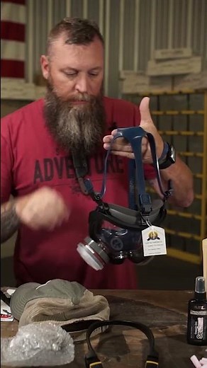 FULL FACE RESPIRATOR GAS MASK | PD-100 #shorts