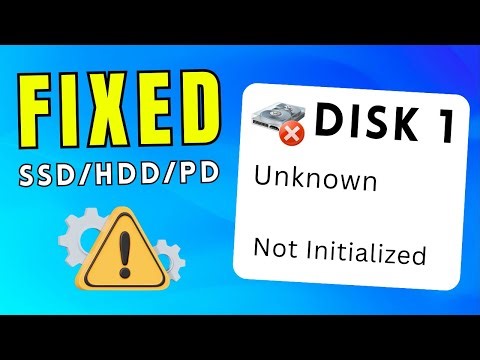 3 METHODS to Fix Disk 1 Unknown Not Initialized in Windows 10/11