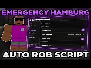 [FREE] Emergency Hamburg Auto Rob Script | BEST KEYLESS AUTO FARM 💸(Pastebin)