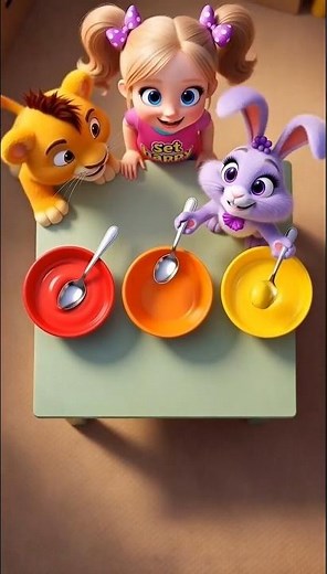 How to Make Orange Color 🧡 Easy Color Mixing#kidscartoon#orange#getsethappy