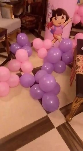 Dora Birthday Theme Decoration In Just 7k Done By Cool Event Planner #birthdaydecoration #eventplanner #events #sultangolden #cooleventplanner