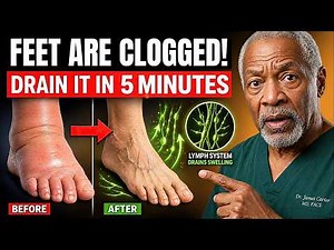 SWOLLEN ANKLES AFTER 60 ARE NOT YOUR HEART — It's Your Lymph, and This 5-Minute Habit Drains Them
