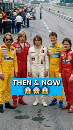 Top 7 Most Iconic F1 Drivers: Then & Now 😱😱😱